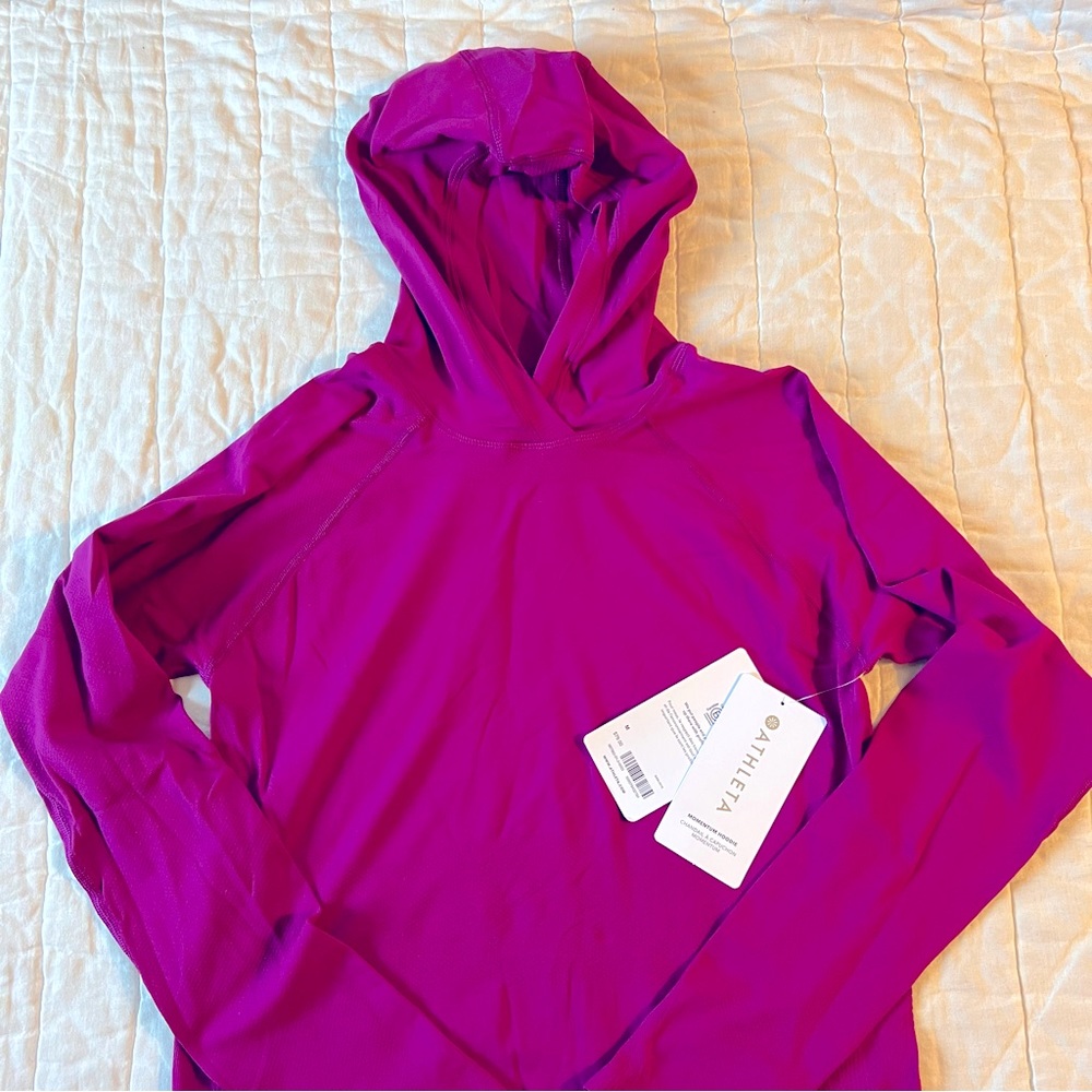NWT Athleta Momentum Hoodie (Size M)